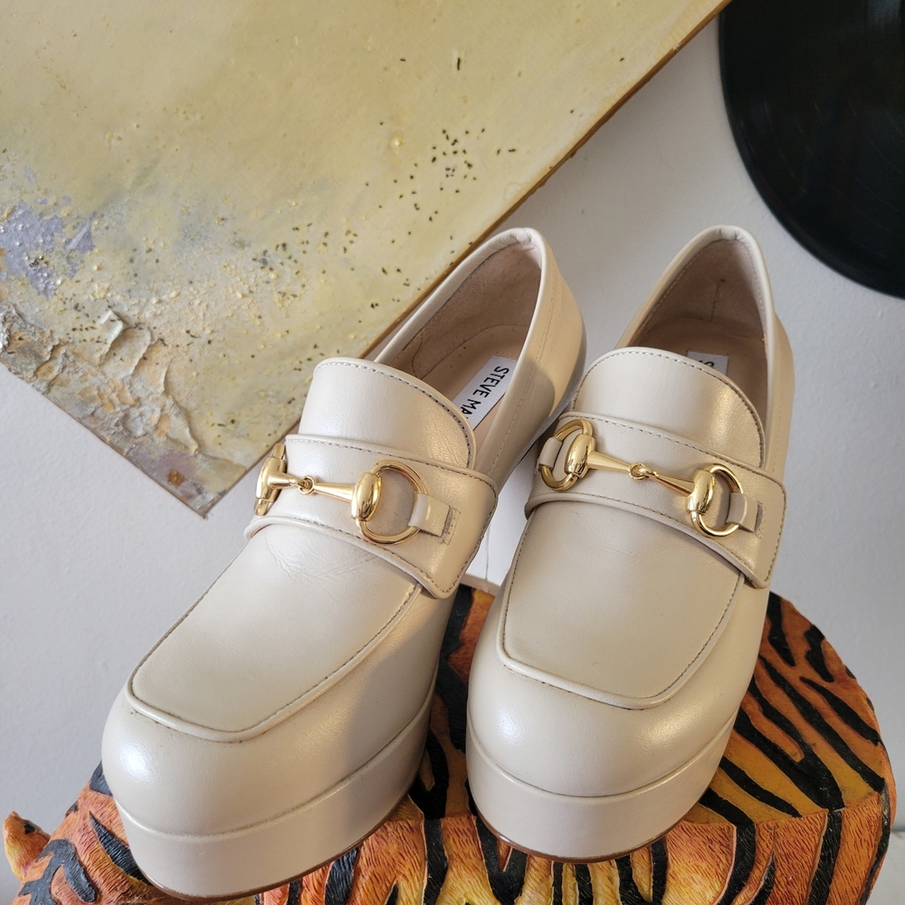 Steve Madden "Cinderella" Platform Loafers